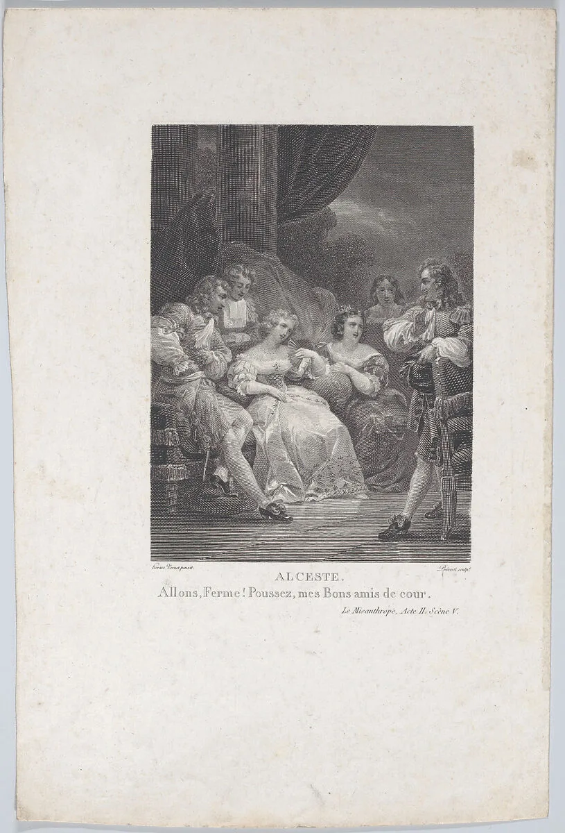 Alceste — Prevost|Horace Vernet