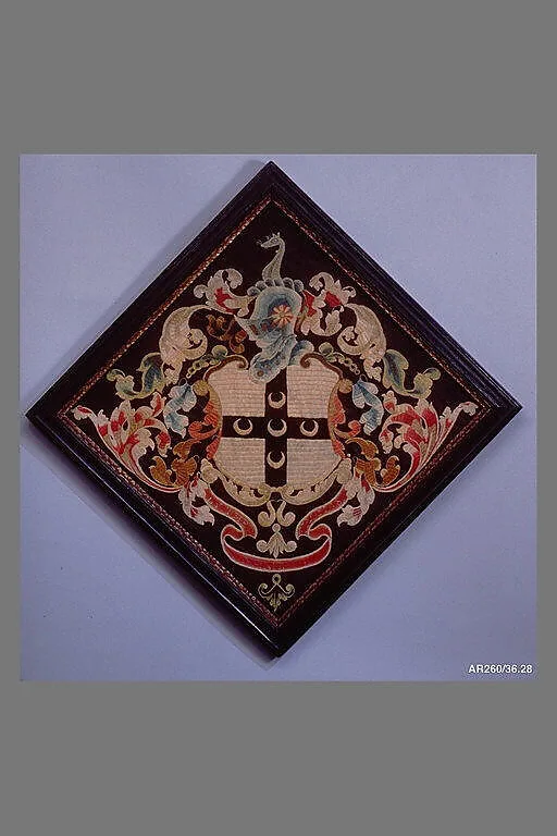 Coat of Arms — Mary Ann Thomas|Mrs. Deborah Snow's School|John and Samuel Gore