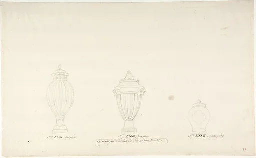 Design for Three Vases