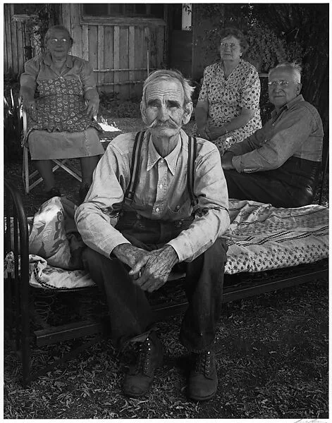 Family Melones, California — Ansel Easton Adams