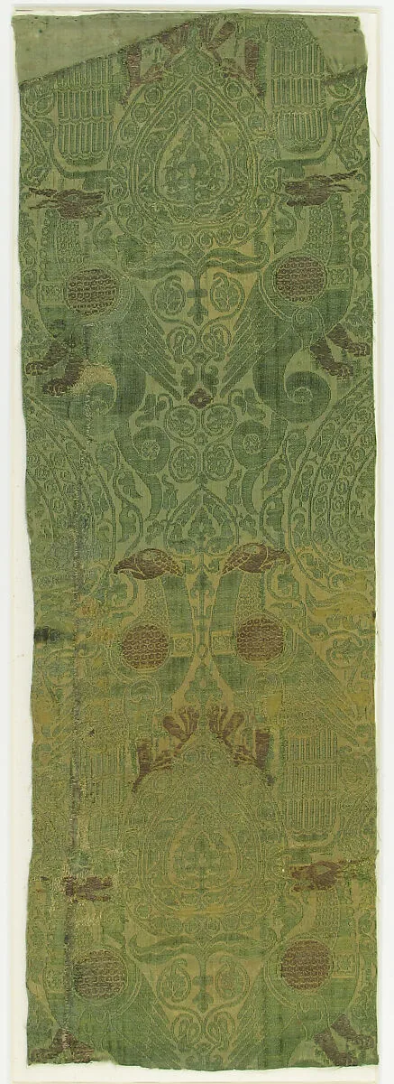 Textile with Brocade — Unknown
