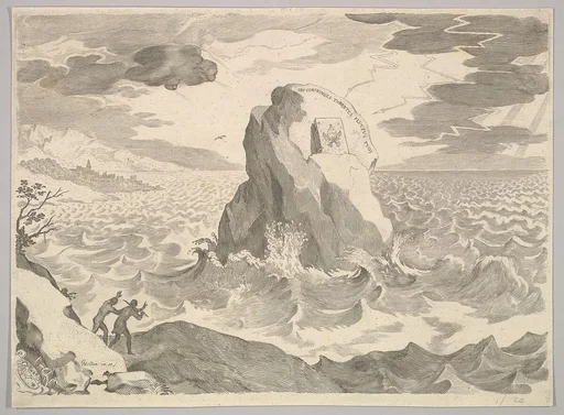 Allegory Against the Pelagian Heresy (Allégorie contre l'hérésy pélagienne et armoires)