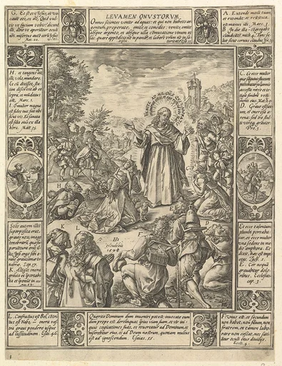 Levamen Onostrorum, from "Allegories of the Christian Faith, from Christian and Profane Allegories"