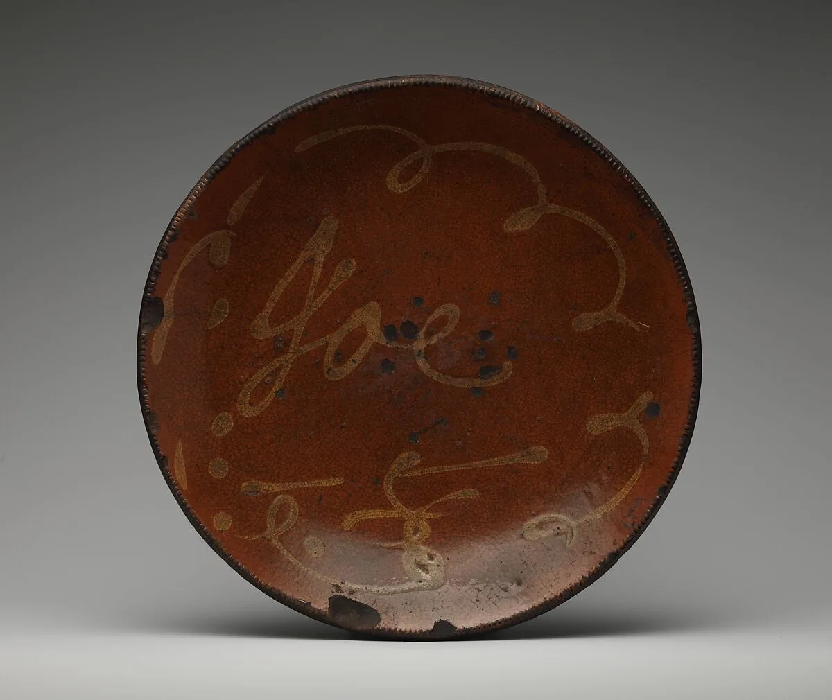 Plate — Unknown
