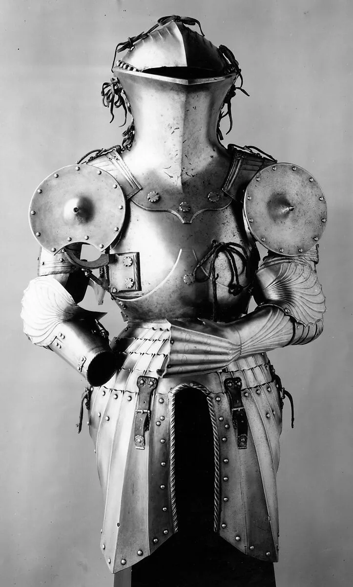 Portions of a Jousting Half Armor — Unknown