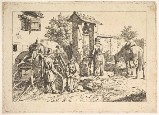 Cossack at the Well