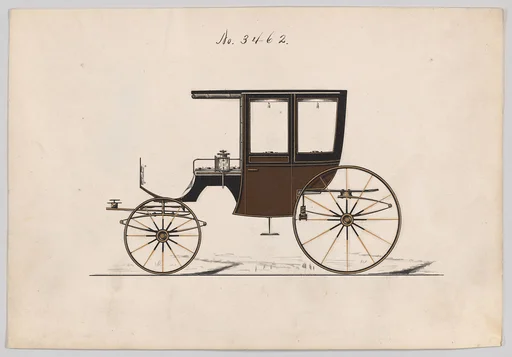Design for 4 seat Rockaway, no. 3462