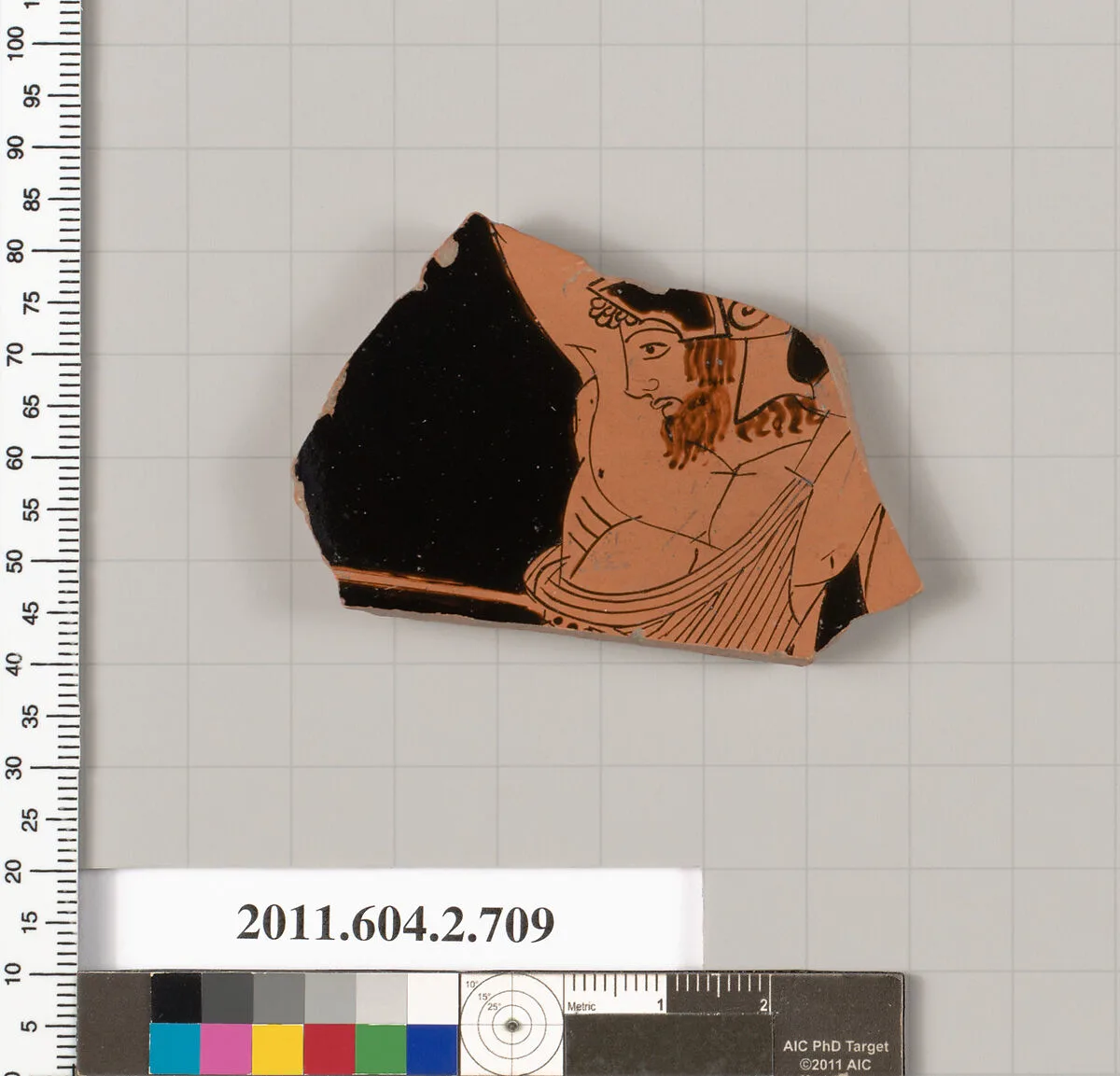 Terracotta fragment of a calyx-krater (bowl for mixing wine and water) — Unknown