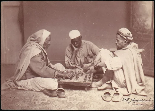 [Men Playing Chess, Damascus]
