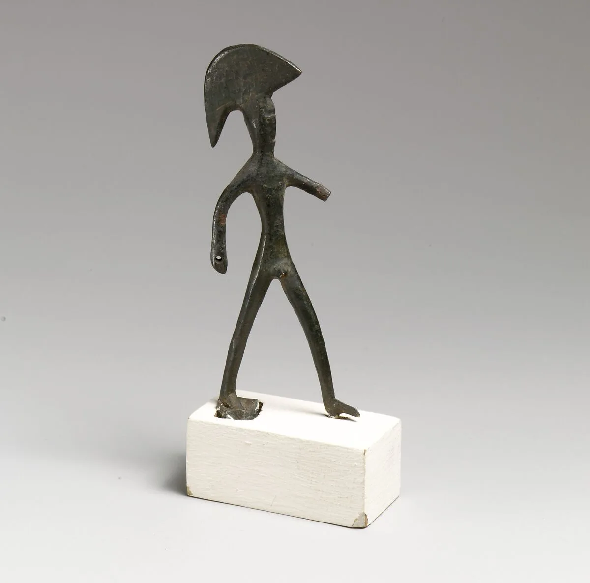 Statuette of striding warrior (Ares?) — Unknown