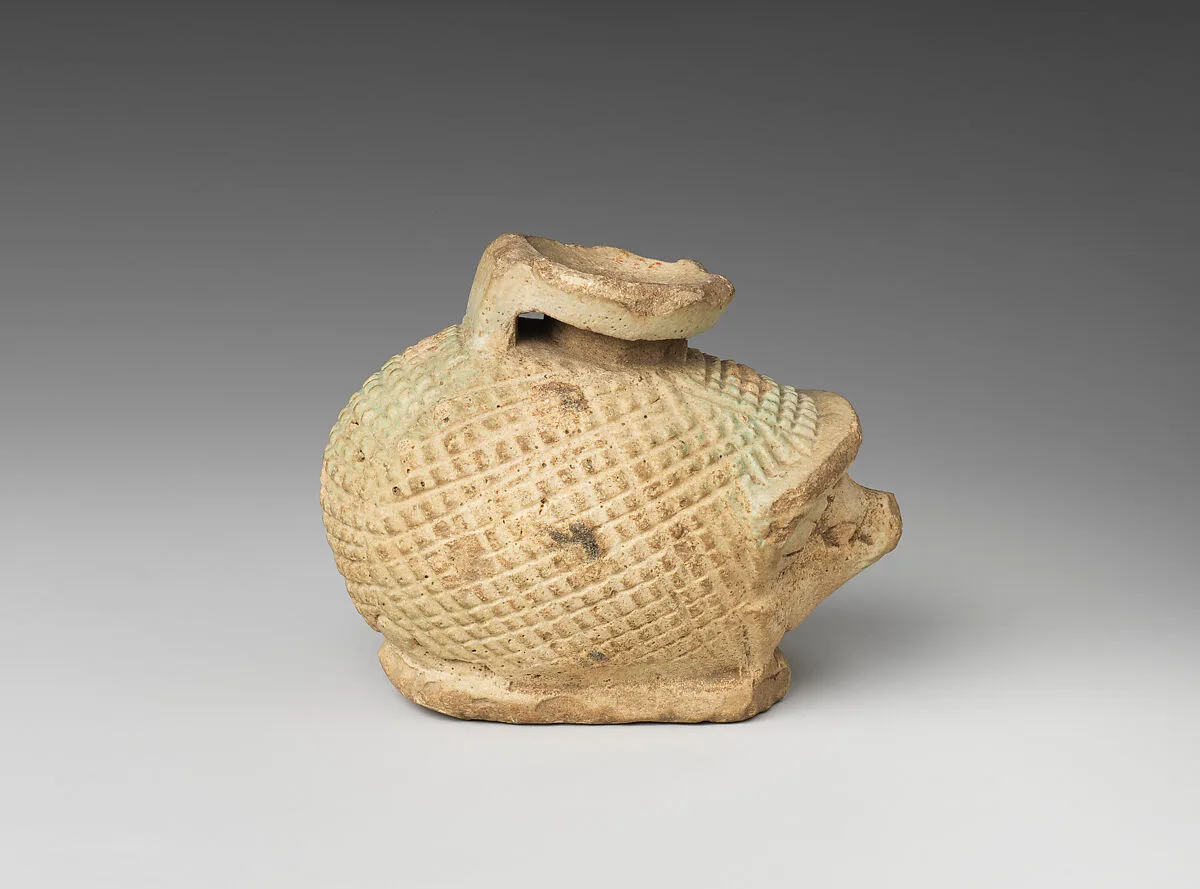Aryballos (perfume jar) in the shape of a hedgehog — Unknown