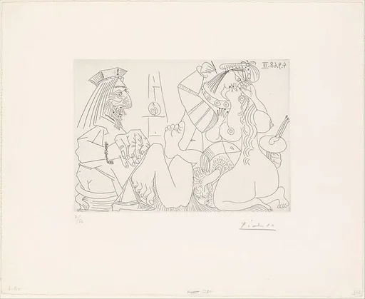 Raphael and the Fornarina XVII, from 347 Suite