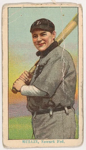 George Mullin, Newark, from Coupon Cigarettes Baseball Issue, 1914-1916