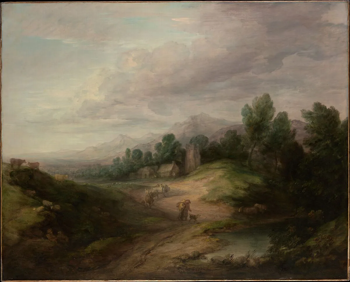 Wooded Upland Landscape — Thomas Gainsborough