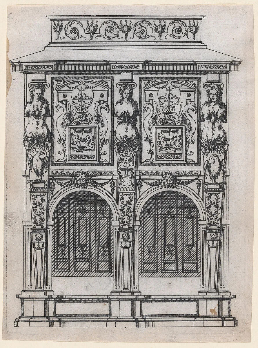Furniture — Jacques Androuet Du Cerceau