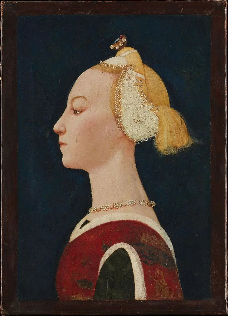 Portrait of a Woman — Master of the Castello Nativity