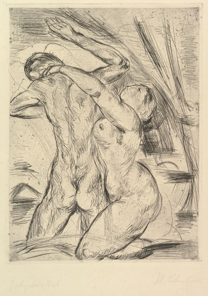 Potiphar's Wife (Potiphars Weib) — Wilhelm Lehmbruck