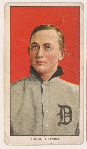 Ty Cobb, Detroit, from Coupon Cigarettes Baseball Issue, 1910