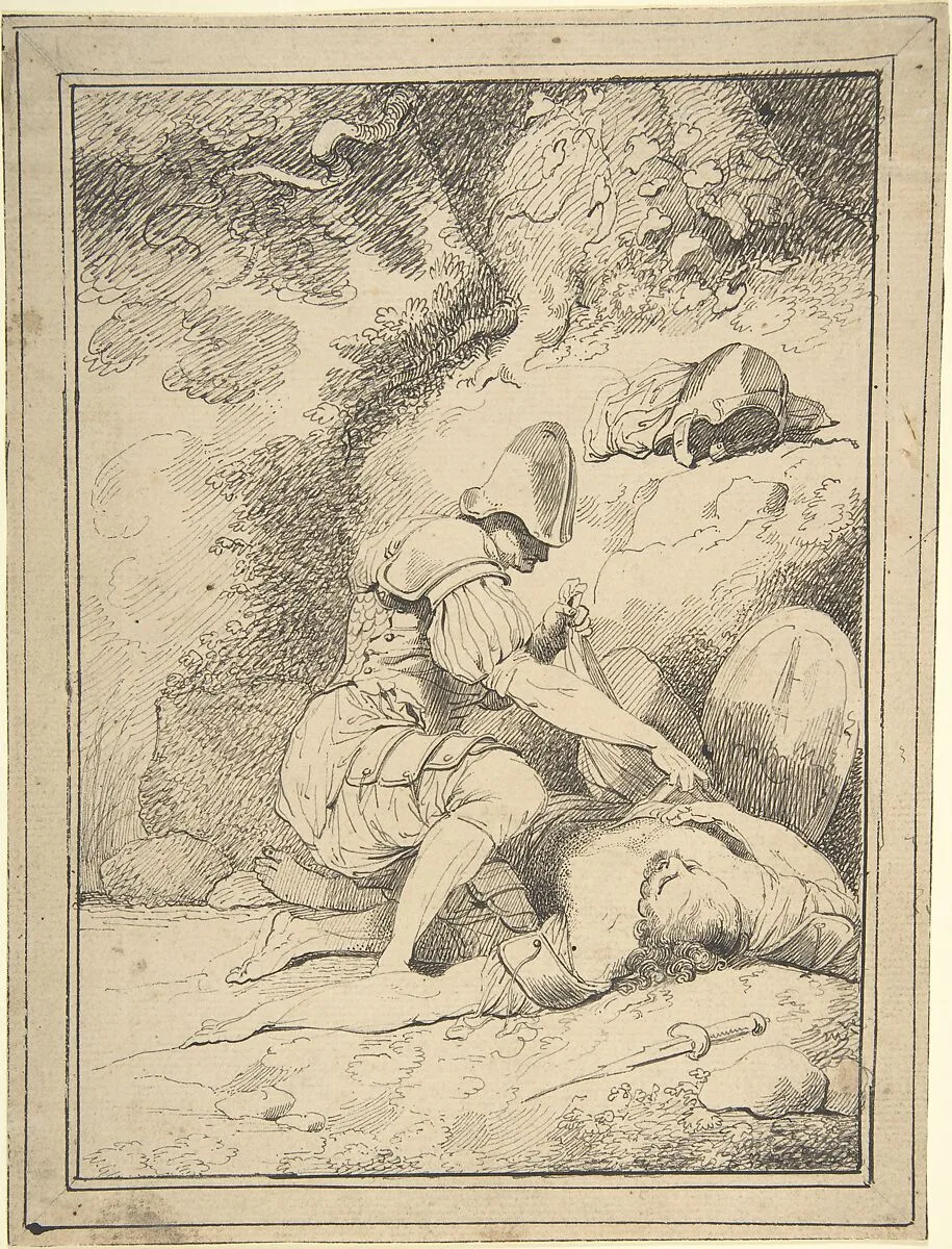 Stripping the Slain — John Hamilton Mortimer