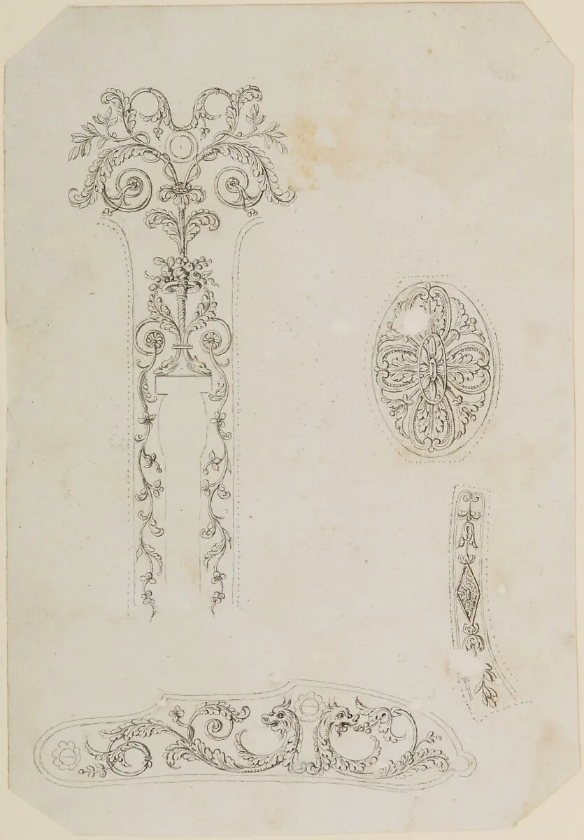 Four Designs for the Decoration of Firearms — Nicolas Noël Boutet