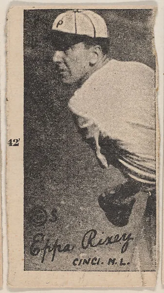 Eppa Rixey, Cinci. N.L., Baseball strip card (W572) — Unknown