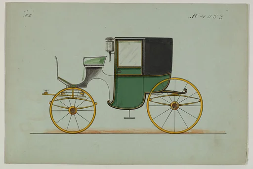 Design for Brougham, no. 4053