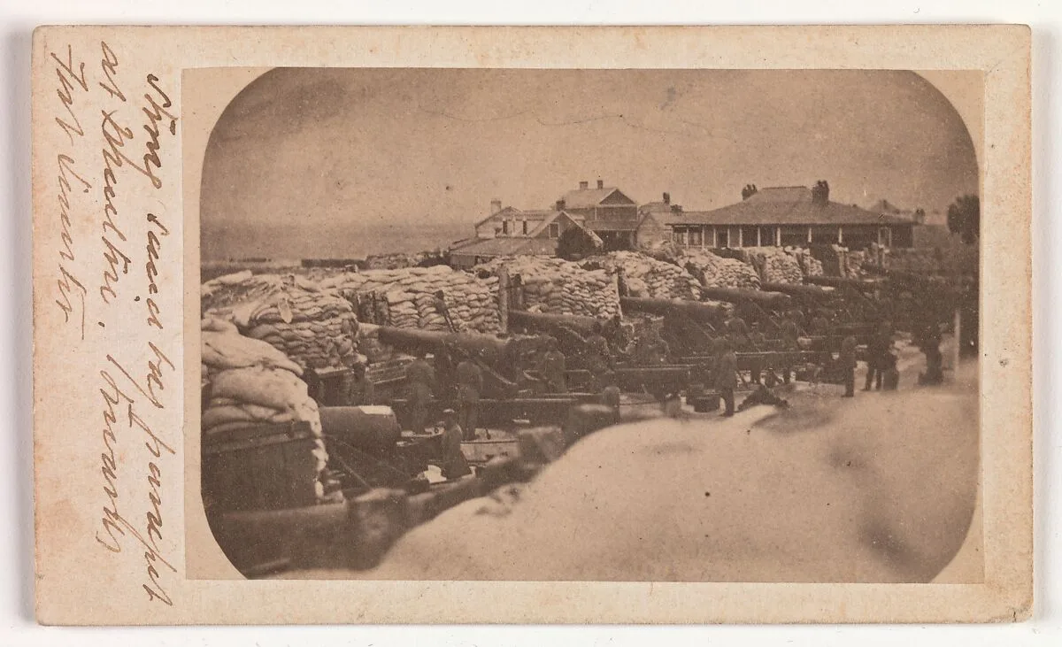 The Evacuation of Fort Sumter, April 1861 — Edward Anthony