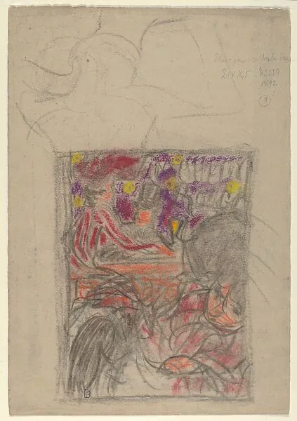 Study for Au Moulin Rouge — Pierre Bonnard