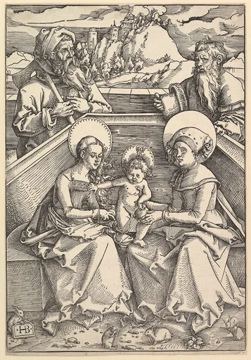 The Holy Family with St. Anna and St. Joachim