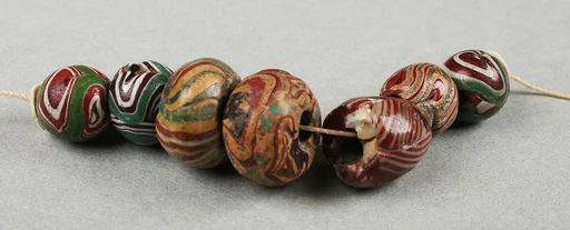 Beads, string of seven