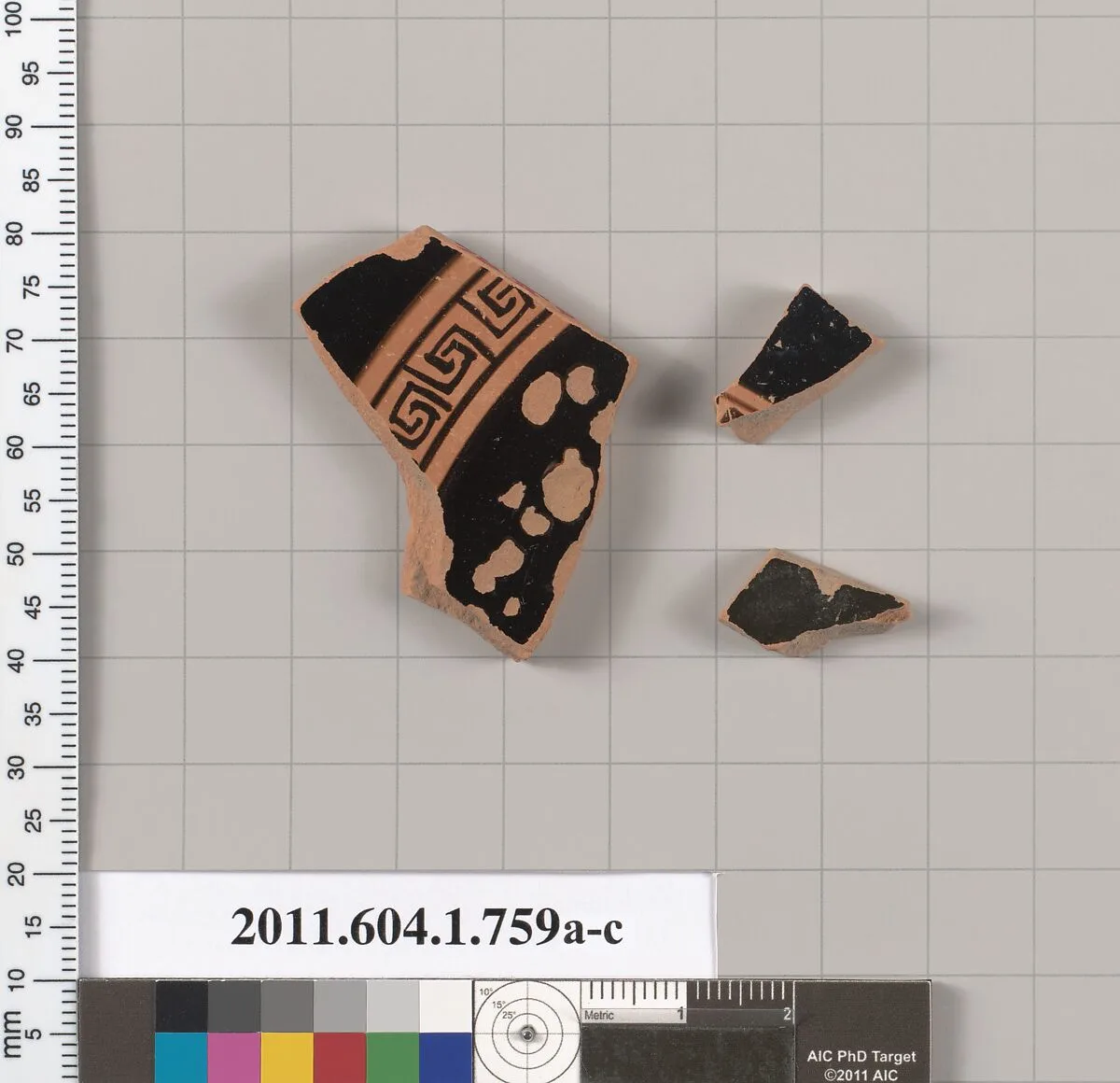 Terracotta fragments of kylikes (drinking cups) — Unknown