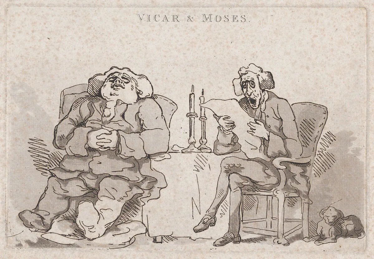 Vicar & Moses — Thomas Rowlandson|William Holland