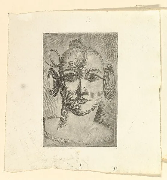 Female Head — Elie Nadelman