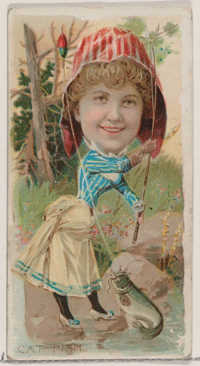Catfish, from the series Fishers and Fish (N74) for Duke brand cigarettes — W. Duke, Sons & Co.|Knapp & Company