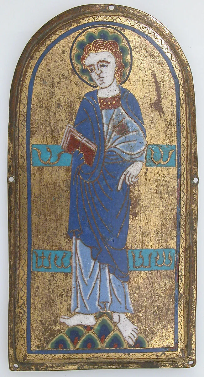 Plaque with Saint John the Evangelist — Unknown