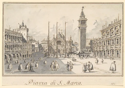 Piazza San Marco, Looking toward the Basilica