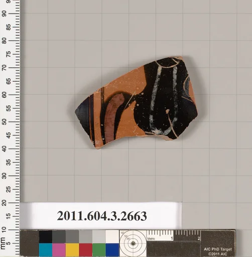 Terracotta fragment of an olpe (jug)