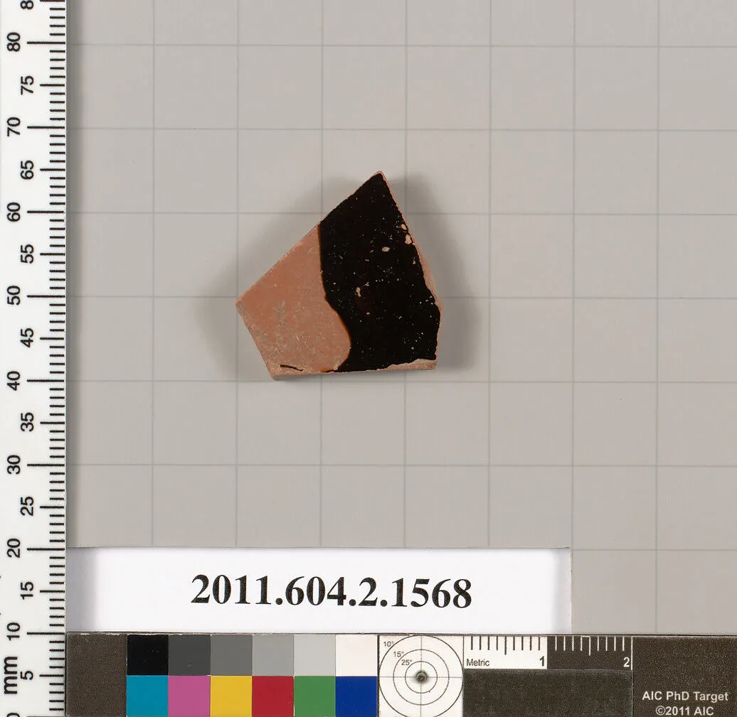 Terracotta fragment of a skyphos (deep drinking cup) — Unknown