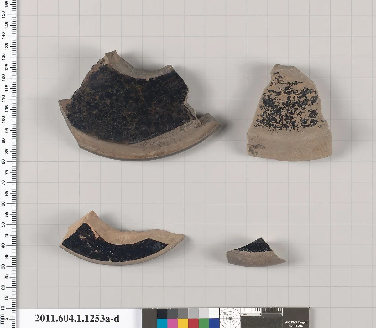 Terracotta fragments of kylikes (drinking cups) — Unknown