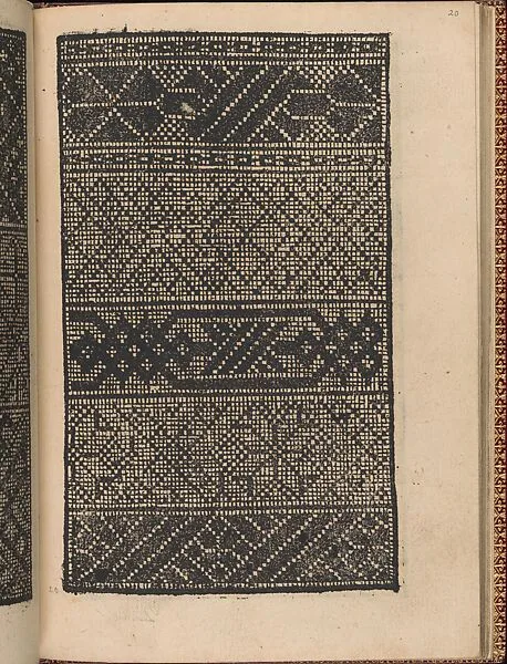 Modelbuch new, aller Art, Nehens und Stickens (page 19r) — Hermann Gülfferich|Riviere & Son(s)