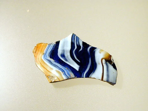 Glass mosaic bowl fragment