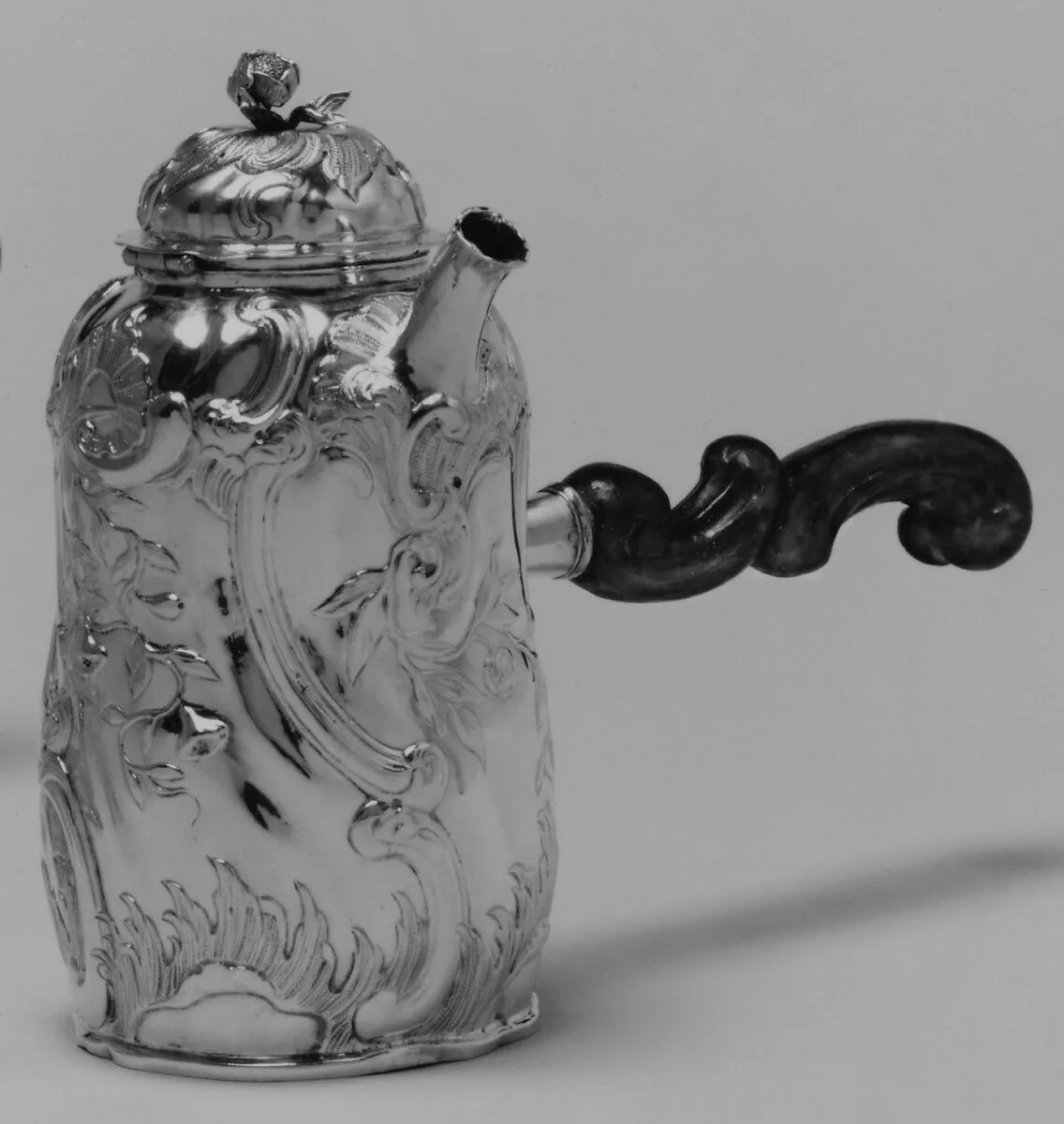 Hot milk pot — Ernst Gottlob Borns