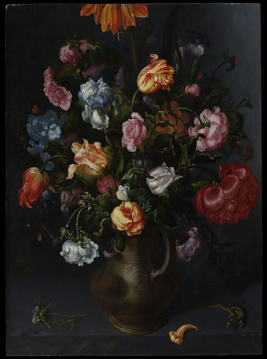 A Vase with Flowers — Jacob Vosmaer