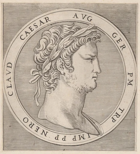 Speculum Romanae Magnificentiae: Nero, from The Twelve Caesars