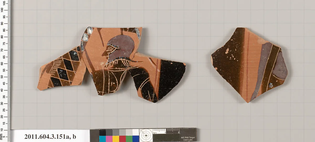 Terracotta fragments of an amphora (jar) — Unknown