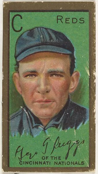 George Suggs, Cincinnati Reds, National League, from the "Baseball Series" (Gold Borders) set (T205) issued by the American Tobacco Company — American Tobacco Company