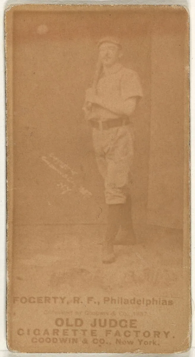 James G. Fogarty, Right Field, Philadelphia, from the Old Judge series (N172) for Old Judge Cigarettes — Goodwin & Company