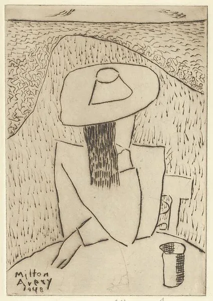 March at a Table — Milton Avery