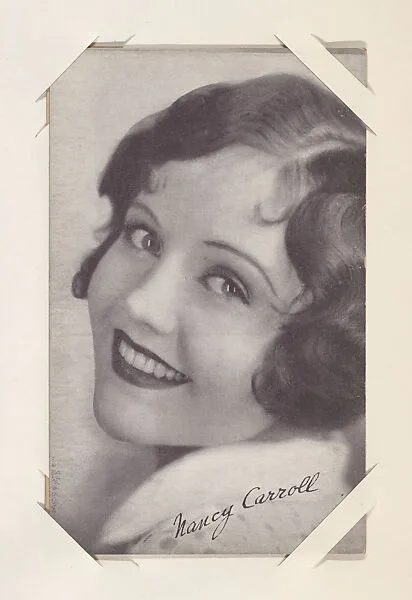 Nancy Carroll from Movie Stars Exhibit Cards series (W401) — Unknown
