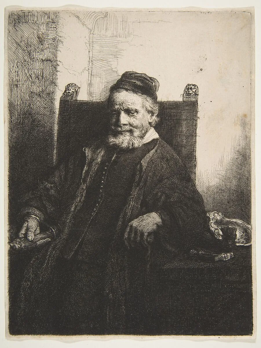 Jan Lutma, Goldsmith — Rembrandt (Rembrandt van Rijn)